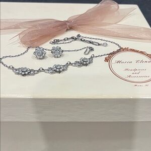 Maria Elena Silver Jewelry Set